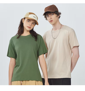 เสื้อยืดโอเวอร์ไซส์ผู้ชาย พิมพ์ลายพรีเมียมตามสั่ง โลโก้ OEM ผ้าคอตตอน 100% เนื้อหนา เหมาะสำหรับวิ่งและเดินป่า - Product Image 2