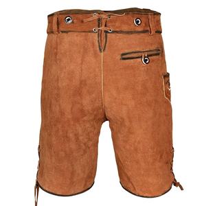 BAVARIAN ANTIK TRACHTEN LEDERHOSEN HERREN OKTOBERFEST KURZ LEDERHOSE - Product Image 2