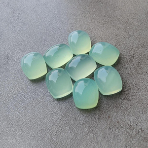Calcaïdonie Aqua Naturelle Calibrée en Forme de Coussin, Pierre Précieuse Non Montée, pour la Fabrication de Bijoux, Toutes Tailles Disponibles - Product Image 5