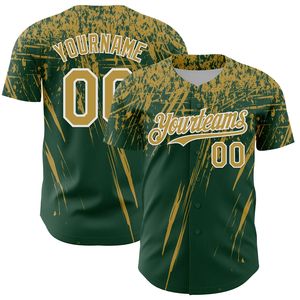 OEM Custom Baseball Jersey Full Button 100% Organic Cotton Anti-Bacterial V-neck Short Sleeve Front Logo Team Wear - Product Image 3