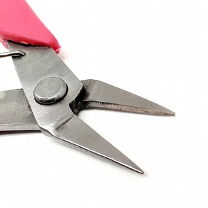 Micro Snipe Nose Chain Nose Pliers <b>Plain</b> Jaws Earthed Grounded Permanent Jewelry Welding Pliers Craft Jewelry Making <b>Tools</b> - Product Image 5
