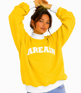 <b>Women's</b> Casual Mock Neck Pullover <b>Lightweight</b> 100% Cotton Oversized <b>Sweatshirt</b> with Drop Shoulder Custom Design - Product Image 5