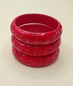 Brazalete clásico de moda de resina con perlas y diamantes para aniversarios, bodas, fiestas, regalo perfecto del productor - Product Image 4