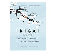 Ikigai – Édition de collection premium à couverture rigide, livre en papier imprimé par sublimation, 120 feuilles, secret japonais pour une longue vie heureuse (vente en gros)