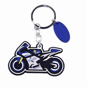 Porte-clés personnalisés en gros, directement de l'usine, en PVC de haute qualité avec broderie et impression de logo sur mesure pour le branding - Product Image 6