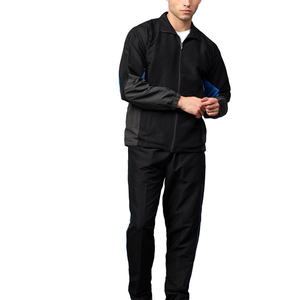 Survêtements d'hiver décontractés et respirants en polyester de haute qualité pour hommes, ensemble 2 pièces avec design imprimé personnalisé - Product Image 1