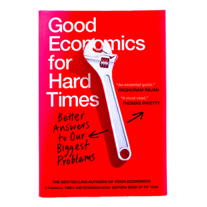 Bonne économie pour les temps difficiles par l'auteur Abhijit Benarjee, impression de livre broché personnalisé à couverture souple - Product Image 1