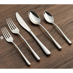 Ensemble de couverts en acier inoxydable de luxe, finition miroir polie, argenterie, ustensiles de table pour la maison, l'hôtel et le restaurant - Product Image 6