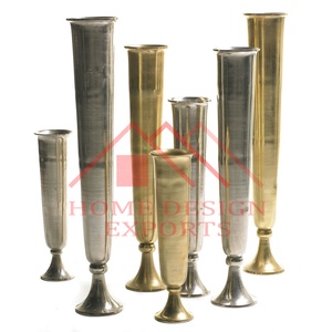 Jarrones de Aluminio para Decoración de Salón, Nuevo Diseño, Centros de Mesa para Bodas, Floreros - Product Image 6