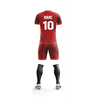 Seragam Sepak Bola Unisex Custom 2026 Berkualitas Tinggi, Celana Pendek & Atasan Bernapas, Cetak Sublimasi Desain Terbaru