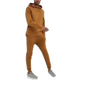 Men's Purple Fleece Tracksuit Full Sleeve Hooded Solid Color Casual Winter Wear Side Pockets Regular Fit Acid Wash Lightweight - Product Image 3