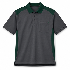 Polo de travail respirant et durable unisexe – Uniforme industriel personnalisé en gros pour techniciens et personnel d'entrepôt – Fournisseurs de vêtements - Product Image 1