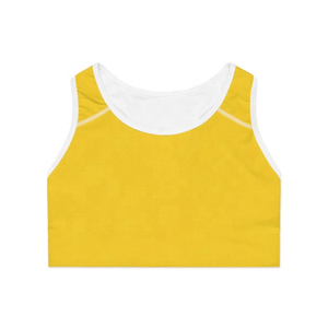 Nuevo sujetador deportivo para mujer, ligero, transpirable, de tela elástica, que absorbe la humedad, de secado rápido, con soporte, ideal para uso diario. - Product Image 1