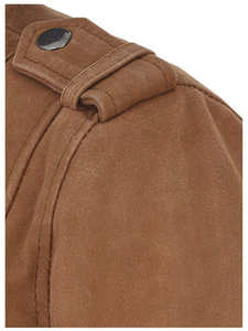 Chaqueta de Cuero para Mujer, Chaqueta de Invierno Ecológica Ligera de Piel de Oveja de Primera Calidad, Chaquetas para Mujer - Product Image 4