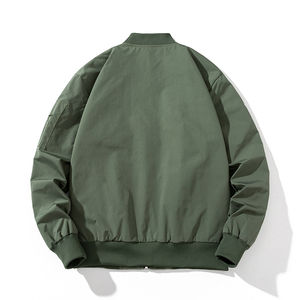 NUEVAS Chaquetas Bomber Varsity para Hombre de Color Sólido con Logotipo Personalizado, de la Mejor Calidad OEM del Fabricante, a Precios Razonables - Product Image 6