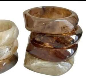 Zona de Arte Creativo, Brazaletes de Resina Hechos a Mano, Calidad Premium, Diseños Elegantes, Colores Atrevidos, Joyería de Moda para Mujer, para Fiestas - Product Image 5