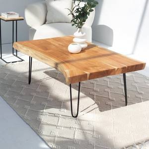 Table basse Vandana Astra Flux Light en bois d'acacia pour salon moderne et décoration contemporaine - Product Image 1