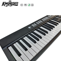 Piano numérique portable pliable à 88 touches avec Bluetooth MIDI et écran LED