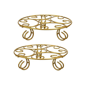 Fresh Arrival Metal Plant <b>Pot</b> <b>Stand</b> Round Iron Planter Support Indoor Outdoor - Product Image 6