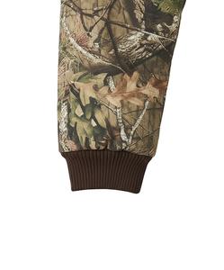 Sweat-shirt à capuche camouflage motif forêt en polaire douce et coton épais, style streetwear vintage, imprimé sur mesure pour homme - Product Image 1