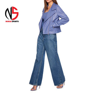 Chaqueta de Cuero Genuino para Mujer, Personalizada, de Invierno, con Cierre, Manga Larga, Tejido Suave para Oficina, Ropa de Mujer, Chaquetas en Nurak 2026 - Product Image 6