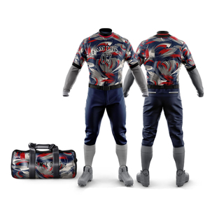 ชุดยูนิฟอร์มเบสบอลเด็กแบบกำหนดเอง ชุดฤดูร้อน เสื้อเจอร์ซีย์พิมพ์ลายด้านหน้า แห้งเร็ว ระบายอากาศได้ดี กางเกงขายาว ประสิทธิภาพสูง - Product Image 3