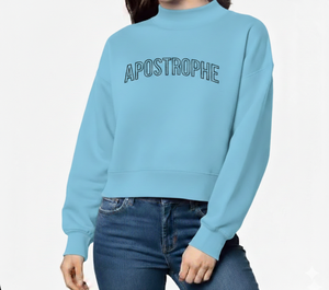 Fabricante de Sudaderas al por Mayor, Sudadera Personalizada Vintage de Mezcla de Algodón con Cuello Alto para Mujer - Product Image 2