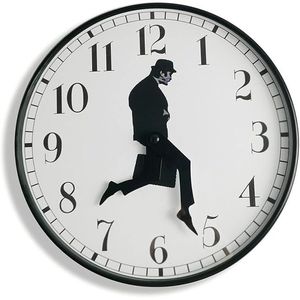 Reloj de Pared con Diseño Divertido Ministry Silly Walks para Dormitorio, Cocina, Sala de Estar, Decoración del Hogar - Product Image 1