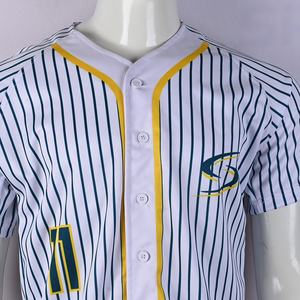 เสื้อเบสบอลซอฟต์บอลผู้ชายแบบสั่งทำพิเศษ ระบายอากาศได้ดี ป้องกันแบคทีเรีย ผลิตจากโพลีเอสเตอร์ คอวี ชุดกีฬา ขายส่ง ปรับแต่งได้ - Product Image 2