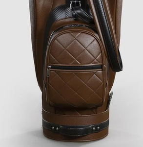 กระเป๋ากอล์ฟหนังแท้สั่งทำแบรนด์ของคุณเอง ดีไซน์หรูหรา น้ำหนักเบา ราคาถูก - Product Image 4