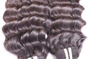 Extensiones de Cabello Ondulado Profundo, Color Negro Natural, 100% Cabello Humano Virgen, Doble Trama, Sin Enredos, Sin Caída, Venta al Por Mayor - Product Image 4