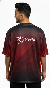 T-shirt décontracté pour homme, surdimensionné, sublimation, streetwear, tendance, coupe ample, haut populaire - Product Image 2