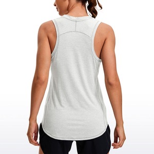 Women's Teal Knitted Scoop Neck Tank <b>Top</b> Casual Solid Color Regular Length - Product Image 6