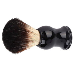Brosse à raser professionnelle pour hommes de haute qualité avec manche en bois et poils de blaireau, couleur et taille personnalisées pour usage en salon - Product Image 5