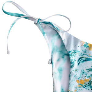 Pakistan Made High Waist <b>Bikini</b> Swim <b>Set</b> for Women 2-Piece High Quality Beach Wear With Front Logo Online Sale Cheap Price - Product Image 4