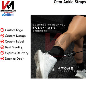 Sangles de cheville B2B en gros, design multicolore pour femmes et hommes, pour entraînements d'isolation des fessiers, équipement de fitness en gros direct usine - Product Image 3