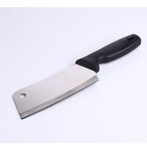 Couteau à découper en acier inoxydable de qualité supérieure avec manche en plastique durable, lame tranchante pour la découpe de viande et de légumes, usage quotidien. - Product Image 1