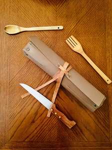 Mochilas de Cuero Crazy-Horse Hechas a Mano con Nuevo Diseño, Bolsa Enrollable para Cuchillos de Chef Profesional, Ranuras para Almacenamiento Portátil, LKR-0373 - Product Image 5