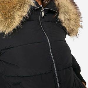 <b>Women</b> Short Top Puffer Jacket High Waist Quilted Bubble <b>Coat</b> Winter Long Sleeve Zip Up Casual Fashion Outerwear 2026 - Product Image 6