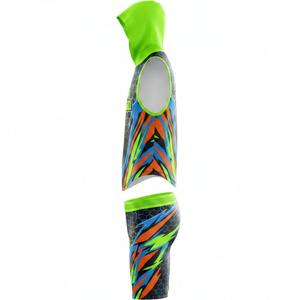 Maillots de football 7v7 personnalisés par transfert thermique, numéros et noms d'équipe 7on7, polyester/coton, anti-bactérien, manches courtes - Product Image 5