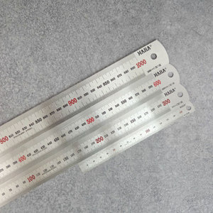 ไม้บรรทัดโลหะตรง 30 ซม. ผลิตในเกาหลี เครื่องมือวัดสำหรับงานครัว - Product Image 3