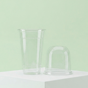 Wholesale Clear PP <b>Plastic</b> <b>Cup</b> With Lid For Cold <b>Drink</b> Smoothie Beverage <b>Cup</b> 12 16 22 oz Disposable <b>Cup</b> Tea Coffee - Product Image 1