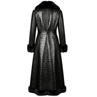 Manteau long décontracté tendance avec finition lisse, coupe élégante, qualité supérieure, toile coupe-vent et respirante, manteau pour femme