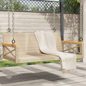Panca Altalena da Giardino Beige - Product Image 1