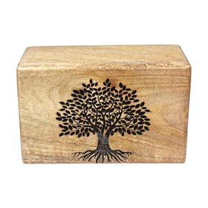 Budget Friendly Vintage <b>Wooden</b> <b>Storage</b> <b>Chest</b> for Jewelry, Wedding Memories, Coins and Special Gifts with Artistic Carved - Product Image 1