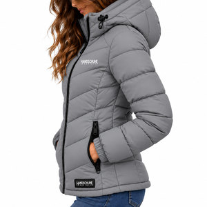 Chaqueta acolchada de invierno para mujer, gruesa, cálida, a prueba de viento, para deportes al aire libre y ropa urbana, venta al por mayor OEM. - Product Image 3