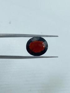 Natural Red Top Quality Hessonite Stone Oval Shape Cut Stone Loose Gemstone 7.81Cts - Product Image 3