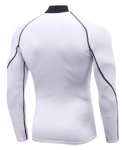 Cycling Top For Men Compression Shirt Turtle Neck <b>Long</b> <b>Sleeve</b> Athletic <b>Base</b> <b>Layer</b> Rash Guard Gym Training Running MMA Rash Guard - Product Image 5