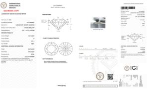 Diamante Cultivado en Laboratorio Ilois de 1.07CT, Corte Brillante Redondo, Color D, Claridad VVS2, Tipo CVD IIa, Certificado por IGI para Joyería - Product Image 5