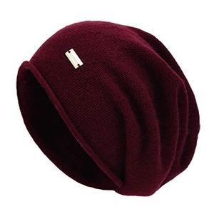 Gorro de Invierno Cálido de Punto para Exteriores, Gorro Elástico con Puño Acanalado, Gorra de Calavera Suave de Acrílico, Unisex, Estilo Casual Urbano - Product Image 1